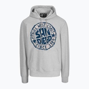 Mikina  Pitbull San Diego Sun Hooded Sweatshirt grey/melange