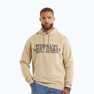 Pánská mikina Pitbull Driving Hooded Sweatshirt pale sand