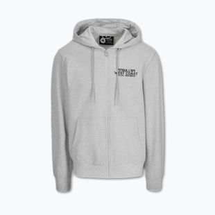 Pánská mikina Pitbull Driving Hooded Zip Sweatshirt grey/melange
