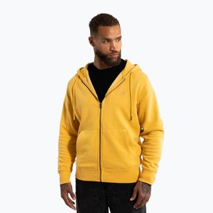Pánská mikina Pitbull Lancaster 2 Hooded Zip Sweatshirt washed yellow