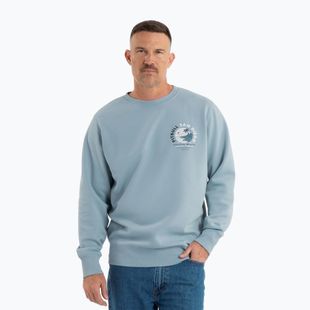 Pánská mikina  Pitbull Planet Surf Crewneck Sweatshirt light blue