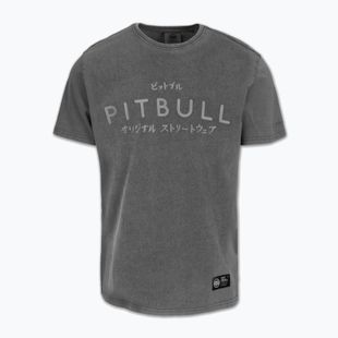 Pánské tričko Pitbull Mt. Fuji washed grey