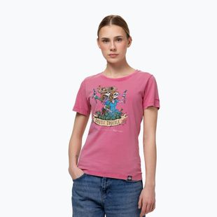 Pánské tričko Pitbull Doubletrouble washed pink
