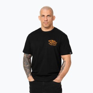 Pánské tričko Pitbull Guardian Angel black
