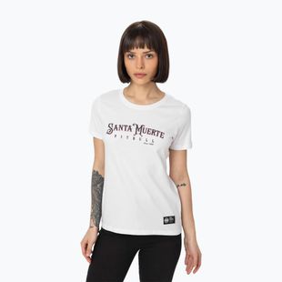 Dámské tričko Pitbull Santa Muerte Rose white