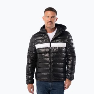 Pánská zimní bunda Pitbull Shatto Quilted Hooded black