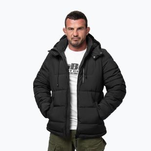 Pánská zimní bunda Pitbull Piedmont Quilted Hooded black