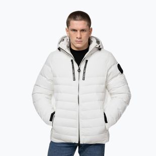 Pánská zimní bunda Pitbull Crestline Padded Hooded off white