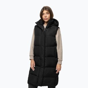 Dámská vesta Pitbull Ashley Padded Hooded Long black