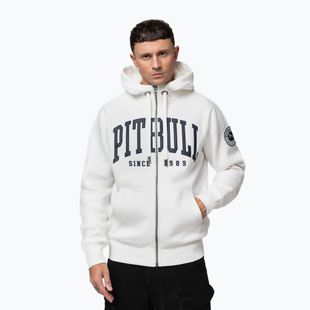 Pánská mikina Pitbull Norton Hooded Zip off-white