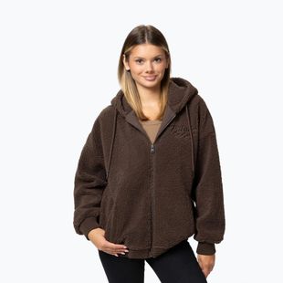 Dámská mikina Pitbull Daisy Hooded Zip dark chocolate
