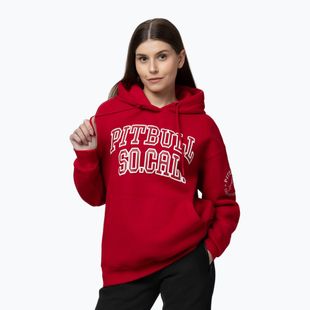 Dámská mikina Pitbull Fiora Hooded wild red