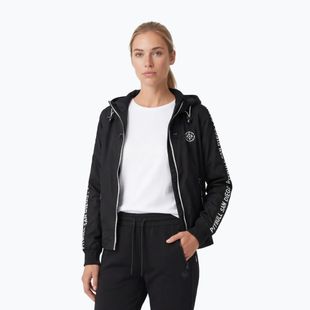 Dámská bunda Pitbull Aaricia Stripes Nylon Hooded black