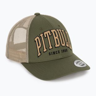Pánská kšiltovka Pitbull Mesh "Pitbull Norton" Trucker Low Profile green