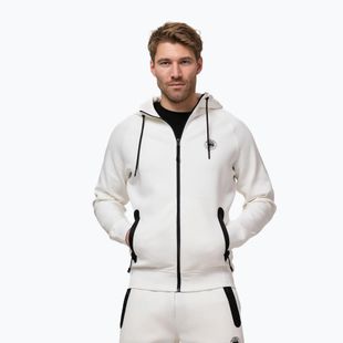 Pánská mikina Pitbull Dogwood Hooded Zip Sweatshirt off white