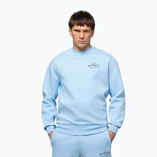 Pánská mikina Pitbull Sampson Crewneck Sweatshirt sky blue