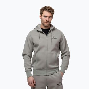 Pánská mikina Pitbull Sampson Hooded Zip Sweatshirt grey/harbour