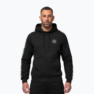 Pánská mikina Pitbull Tape Parker Hooded black