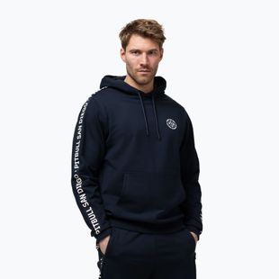 Pánská mikina Pitbull Tape Parker Hooded dark navy