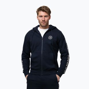 Pánská mikina Pitbull Tape Parker Hooded Zip dark navy