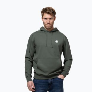 Pánská mikina Pitbull Nugget Small Logo Hooded sage green