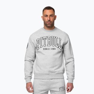 Pánská mikina Pitbull Badger Crewneck grey/melange