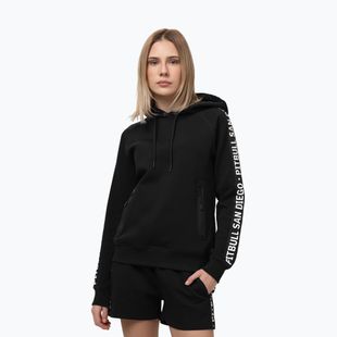 Dámská mikina Pitbull Explory Tape Hooded black