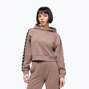 Dámská mikina Pitbull Verona Hooded Oversize chocolate mousse