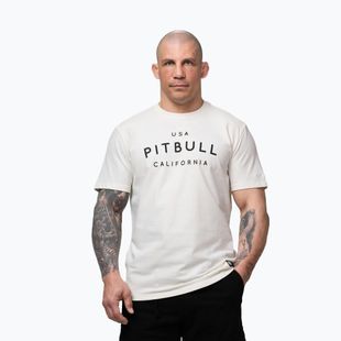 Pánské tričko na lezení Pitbull USA CAL Big Logo white