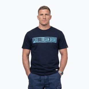 Pánské tričko Pitbull Eighty Nine Dog dark navy