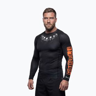 Pánský rashguard s dlouhým rukávem Pitbull Blacky Rashguard