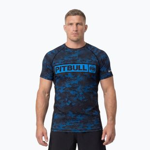 Pánský rashguard Pitbull Hex Camo Hilltop Rashguard blue