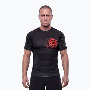 Pánský rashguard Pitbull Ray Rashguard fluo/red