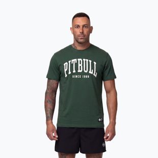 Pánské tričko na lezení Pitbull Norton hunter green