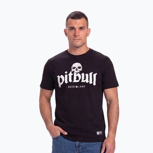 Pánské tričko na lezení Pitbull Tres Perros Viejos black