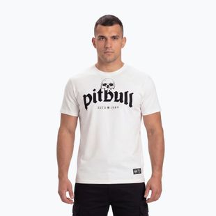 Pánské tričko na lezení Pitbull Tres Perros Viejos off white
