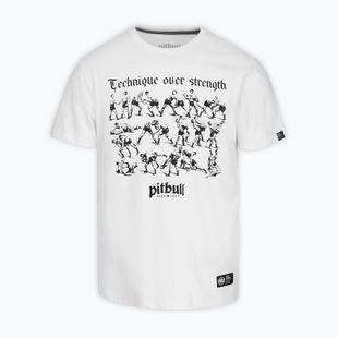 Pánské tričko na lezení Pitbull Multisport white