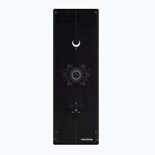 Podložka na jógu/fitness FORCEBAND Moon 4 mm black