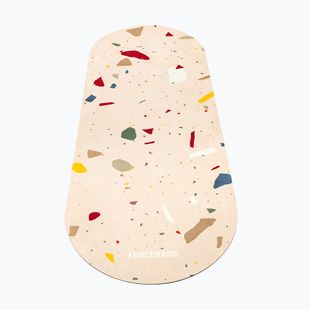 Podložka na jógu FORCEBAND Mineral microfiber + eco rubber 5 mm mineral
