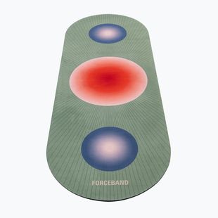 Podložka na jógu FORCEBAND Solar microfiber + eco rubber 5 mm solar