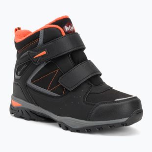 Dětské sněhule Lee Cooper LCJ-23-01-2060 black/orange