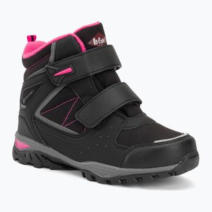 Dětské sněhule Lee Cooper LCJ-23-01-2061 black/fuchsia
