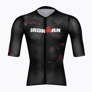 Pánský cyklistický dres Quest Race Line France Iron Man black