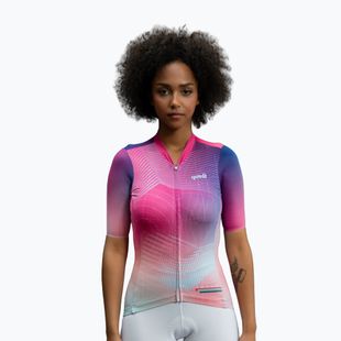 Dámský cyklistický dres Quest Pink Wind W