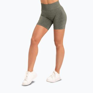 Dámské tréninkové šortky Gym Glamour Seamless khaki