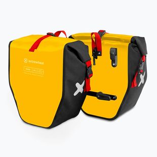 Brašna na kolo Extrawheel Biker 25L 2 ks černo-žlute E0121