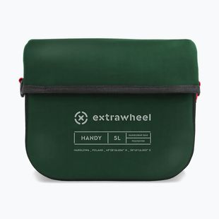 Brašna na řídítka Extrawheel Handy 5 l green/black