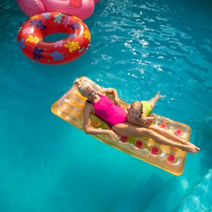 Plavecká matrace AQUASTIC oranžová ASM-188O