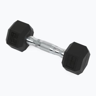Pogumovaná činka XTREXO Hex HXD200 2,5 kg