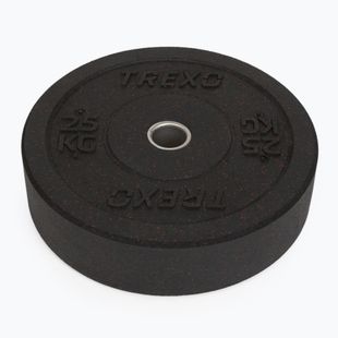 Olympijské závaží bumperXTREXO TRX-BMP025 25 kg černé